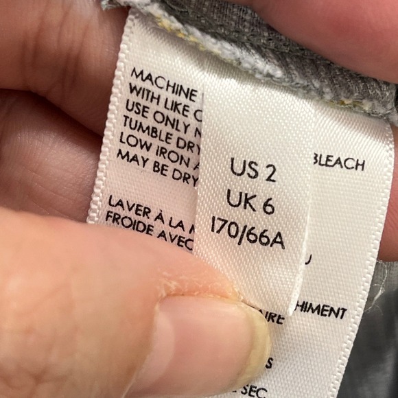 Anthropologie Floral Cargo Pants Women 2 Slim Tapered Utility Indie Y2K - Picture 7 of 13